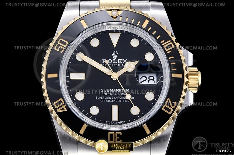 1106 Submariner 116613LN 904L YG SS Blk CLEAN VR GoAnywhere 1088